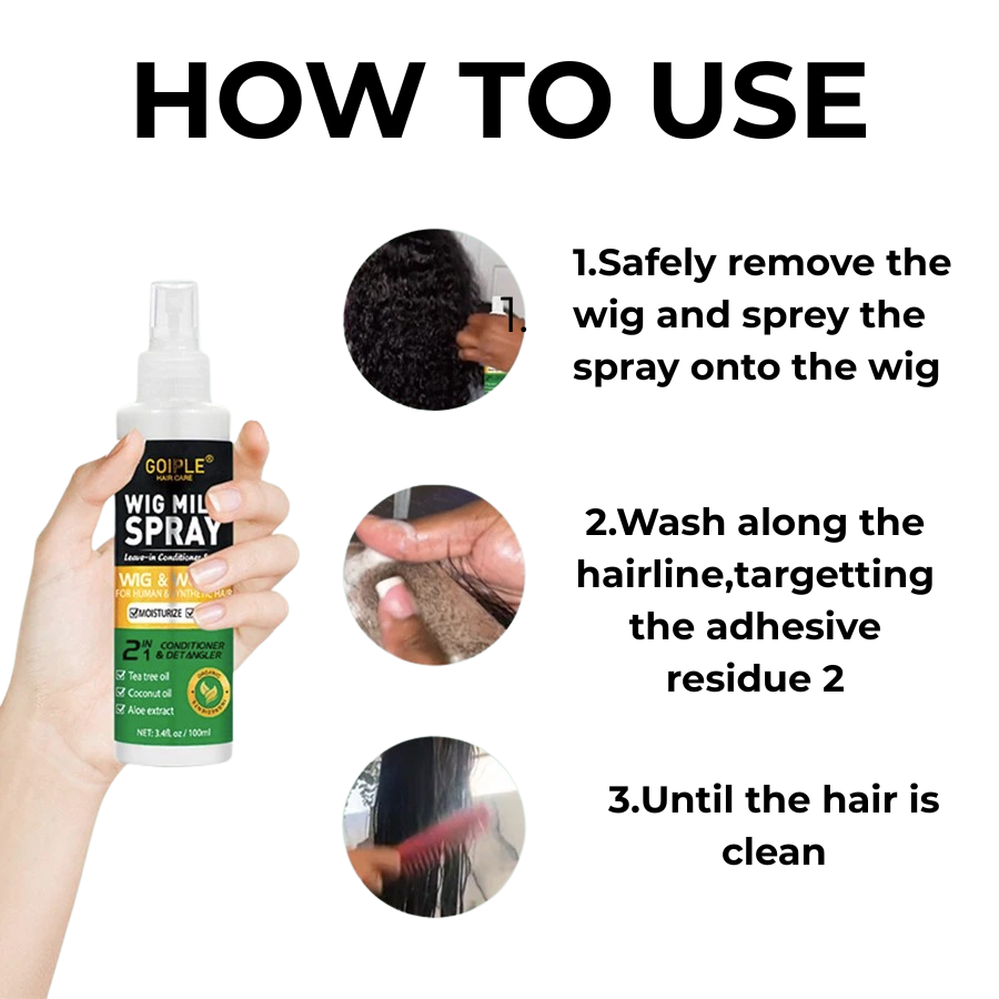 Wiglo™/ Wig Milk Sprey
