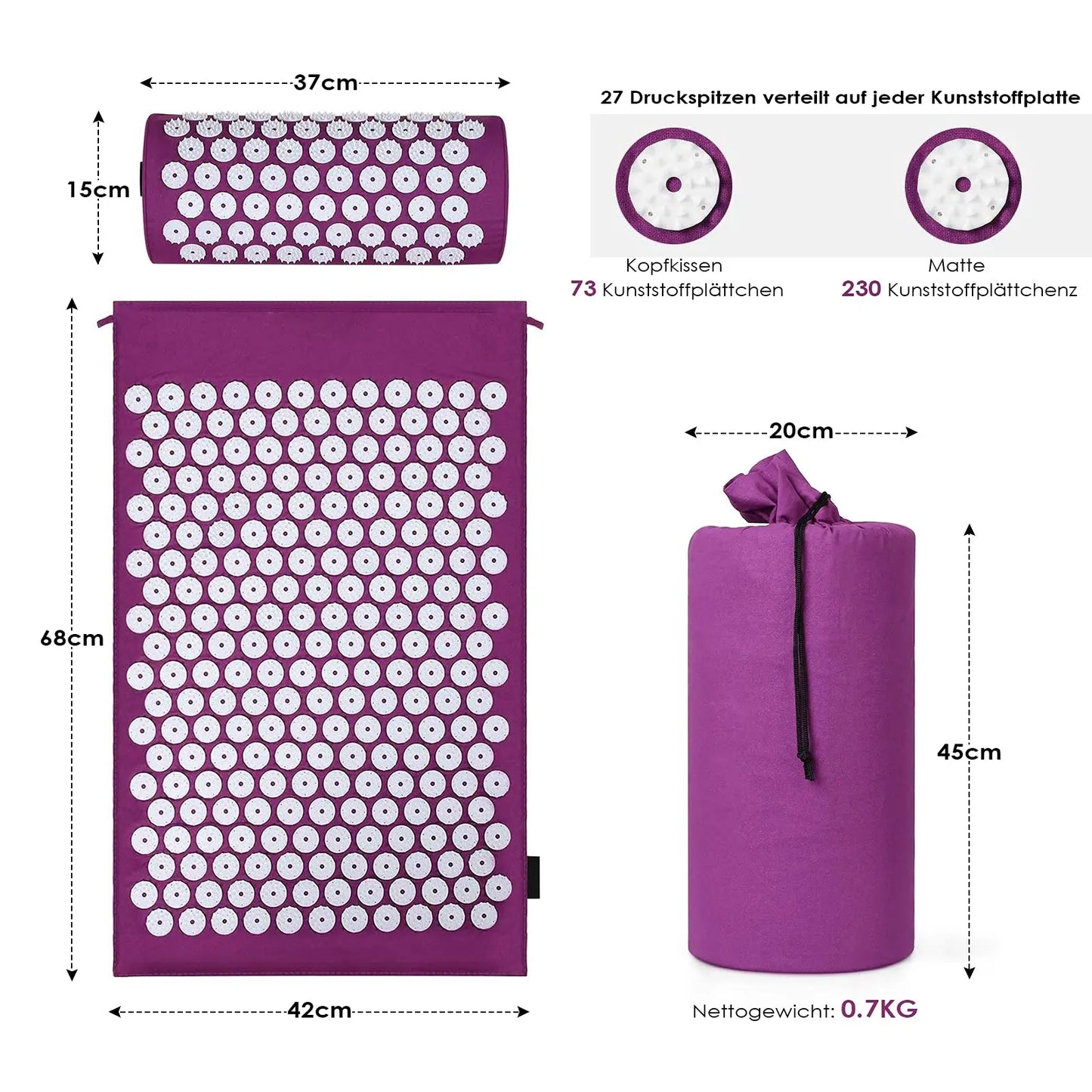 PulsePoint™ Therapy Mat & Pillow